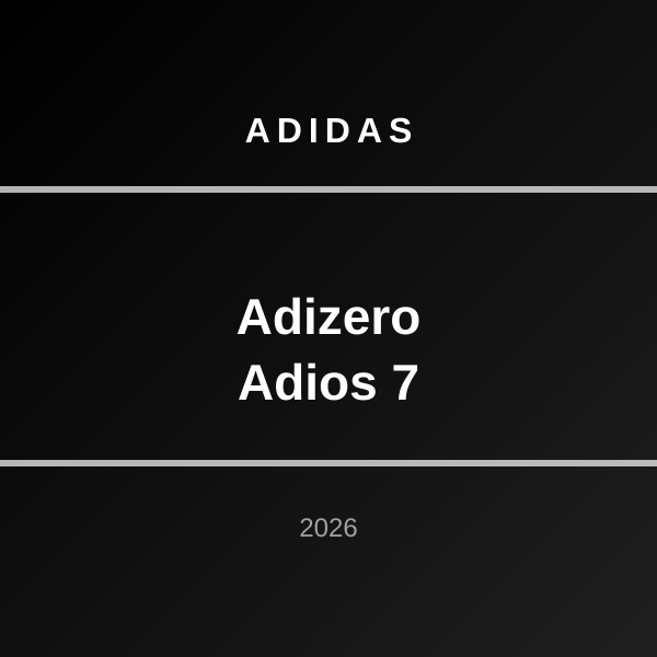 Adizero Adios 7