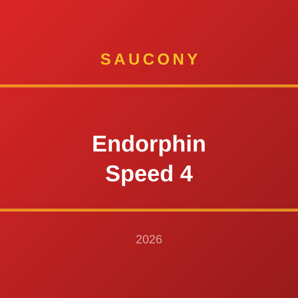Endorphin Speed 4