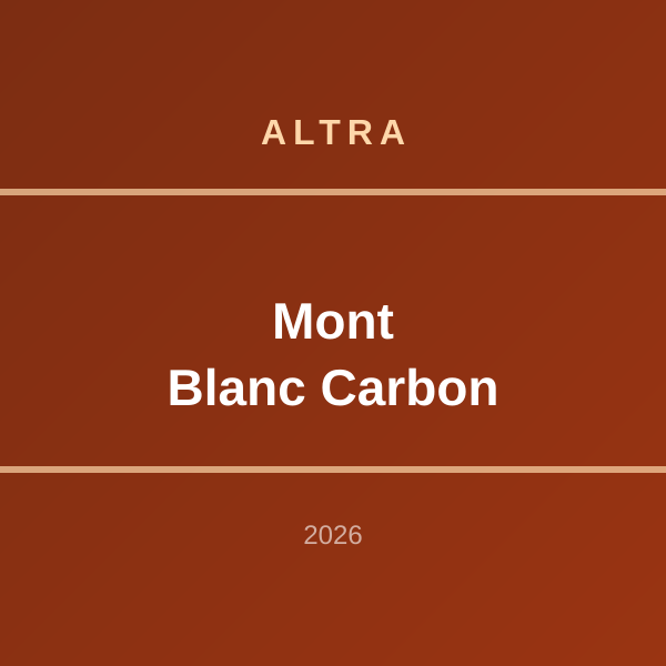 Mont Blanc Carbon