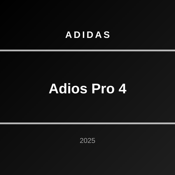 Adizero Adios Pro 4