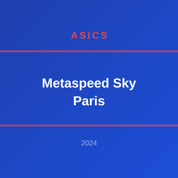 Metaspeed Sky Paris