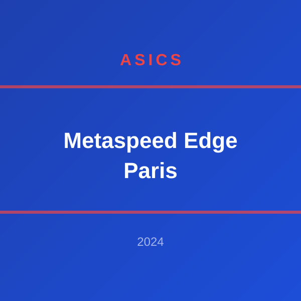 Metaspeed Edge Paris