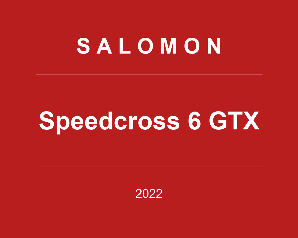 Speedcross 6 GTX