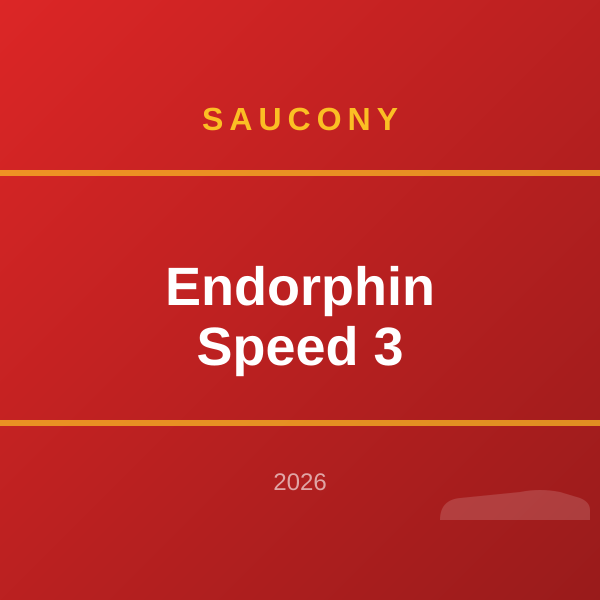 Endorphin Speed 3