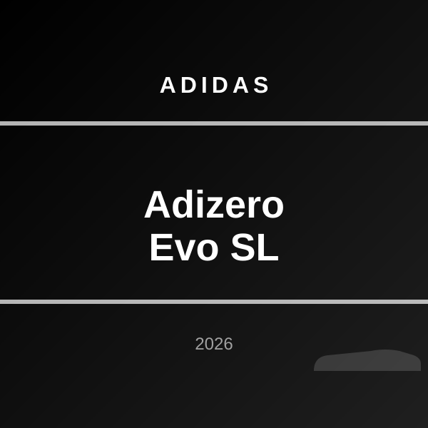 Adizero Evo SL