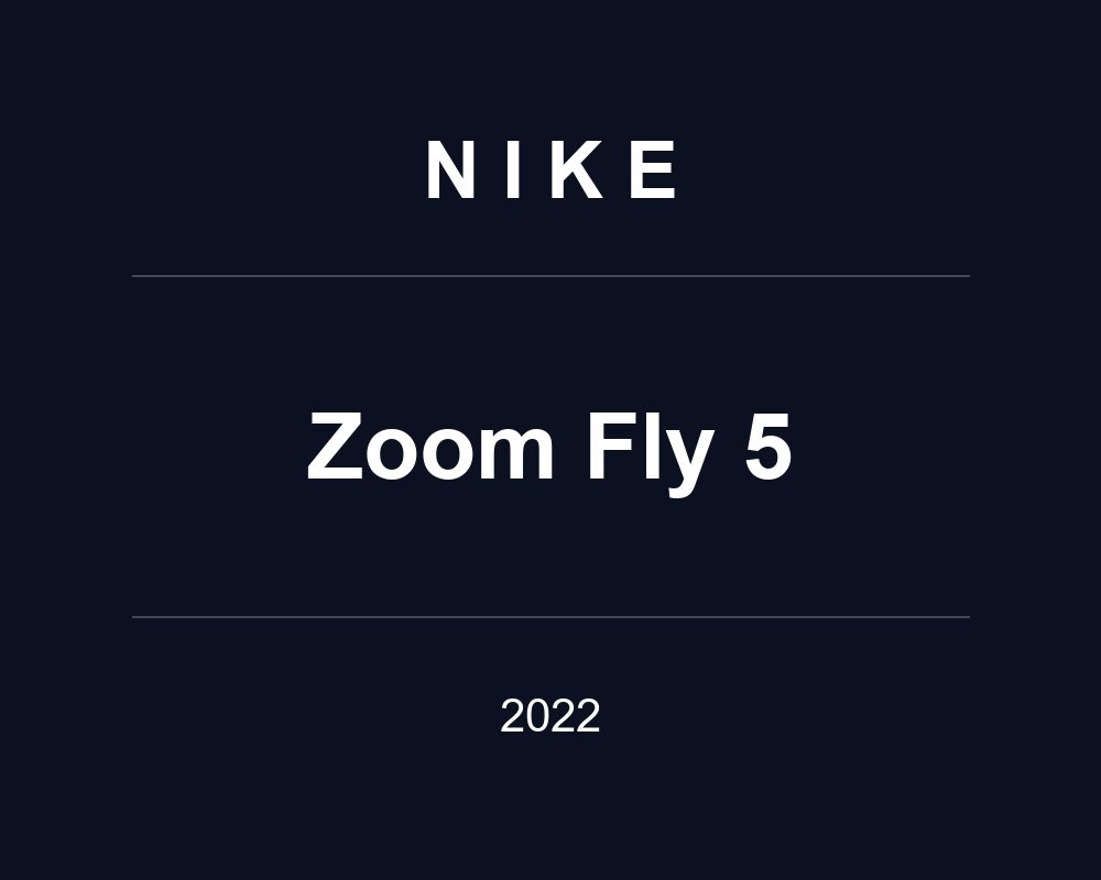 Zoom Fly 5