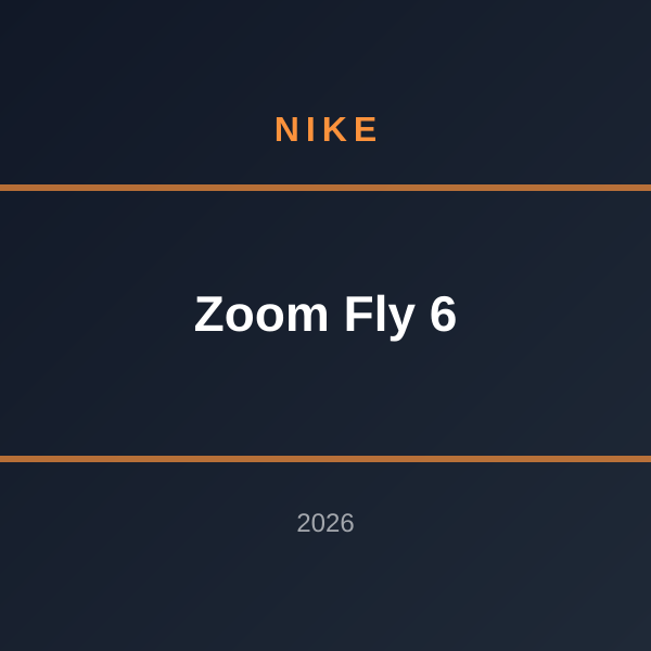 Zoom Fly 6